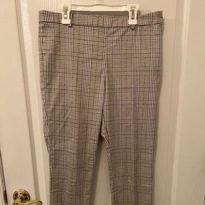 Women's Slacks Work Pants Black and White